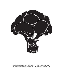 Broccoli icon vector illustration template design