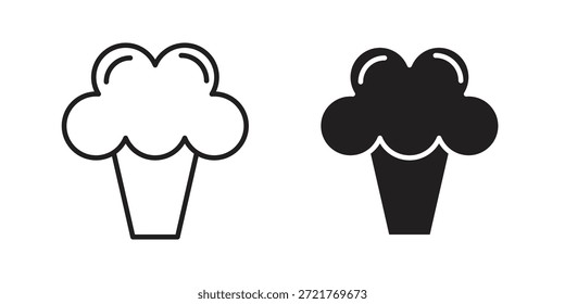 Icono de brócoli para su diseño de Sitio web, logotipo, App, interfaz de usuario. EPS10