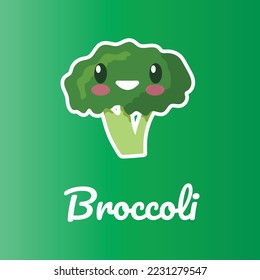 Broccoli illustration art and vegetable design
