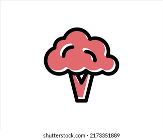 Broccoli line icon, outline vector sign, linear pictogram isolated on white. logo illustration, Nutrition icon symbol. Premium quality isolated broccoli element in trendy style.