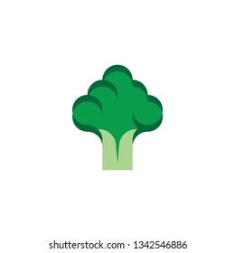 broccoli logo icon vector symbol 