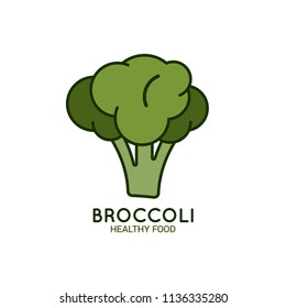 broccoli logo on white background