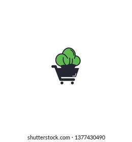 Broccoli Store Logo Inspirations Template