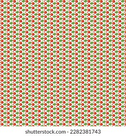 Broccoli Tomate Nahtlose Muster Design