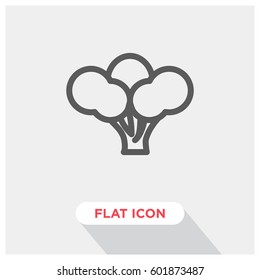 Broccoli vector icon