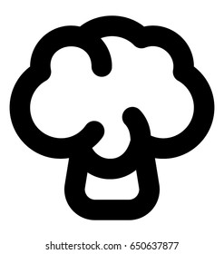 Broccoli Vector Icon