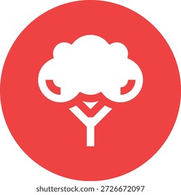 Ilustración de diseño de icono de Vector de brócoli