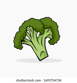 ilustración vectorial de brócoli para todos los fines.
