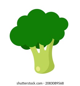 Broccoli Vector Illustration Clipart Logo Icon