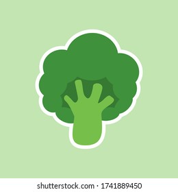 broccoli vegetable fresh farm healthy food. Broccoli cabbage icon set. Flat icon collection of vegetable broccoli. Fresh green Vegetable, Vegetarian, vegan Healthy organic food.
