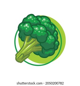 Diseño del dibujo de vegetales brócoli