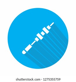  Brochette vector icon illustration