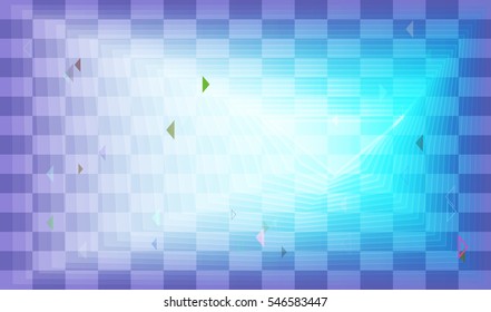 brochure among fine elegance, complex plan over triangles