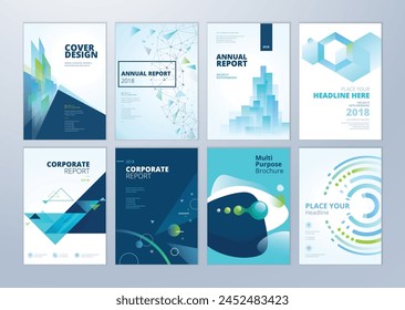 brochure annual report flyer design templates