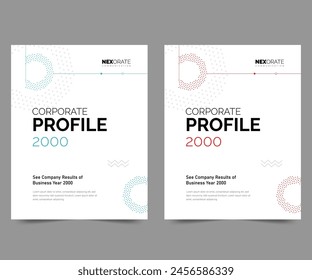 Brochure, annual report, flyer design templates