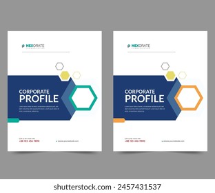 Brochure, annual report, flyer design templates