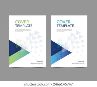 Brochure, annual report, flyer design templates