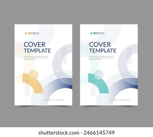 Brochure, annual report, flyer design templates