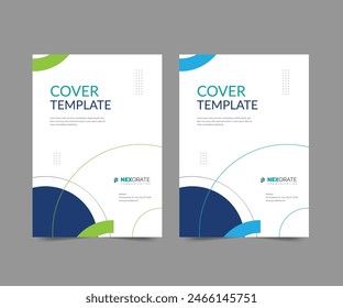 Brochure, annual report, flyer design templates