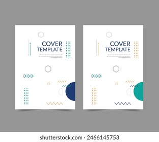 Brochure, annual report, flyer design templates