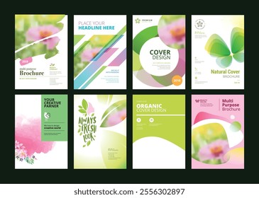 brochure annual report flyer design templates