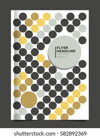 Brochure,  Annual report , Flyer, Leaflet, Presentation cover. Vector.