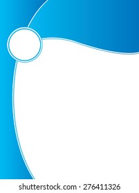 Brochure Background Blues