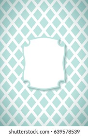 Brochure, banner, label with vintage background
