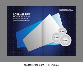 brochure bi fold template
