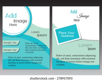 Brochure Blue