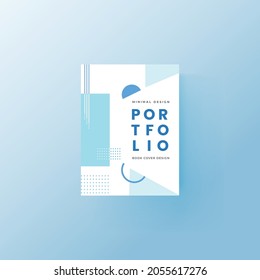 Brochure and book cover design template