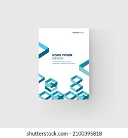 Brochure and book cover design template