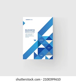 Brochure and book cover design template