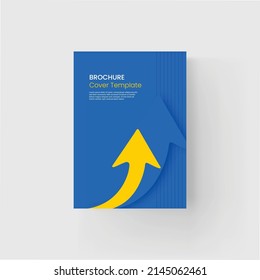 Brochure and book cover design template