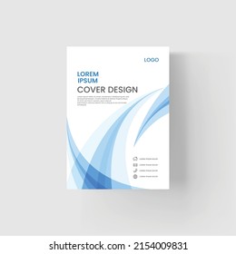 Brochure and book cover design template