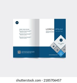 Brochure and book cover design template