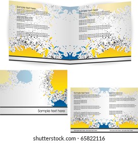 brochure booklet cover design
