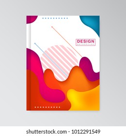 Brochure / booklet cover design template