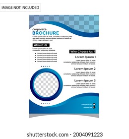 brochure business corporate flyer template simple design