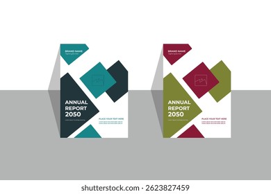 Brochure business cover page design Eps file format