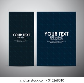 Brochure business design abstract Modern pattern stylish texture background template or roll up.