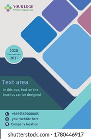 Brochure Business flyer template background
