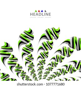 Brochure colorful header background design layout template