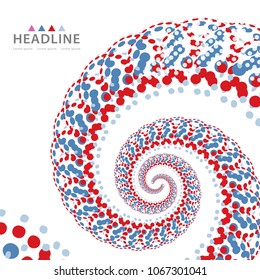 Brochure colorful header layout background template design