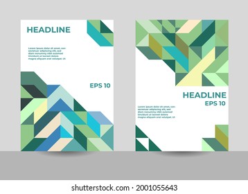 brochure company design, annual report cover design, geometric cover design