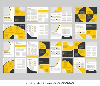 brochure, company profile, flyer set, website slide vector, simple banner, WEBINAR, For app, Social media, digital display style, A4, presentation, modern blog posts