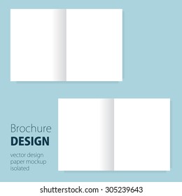 Brochure. Corporate Business Store Mock or book  design