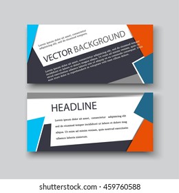 Brochure cover advertising. Leaflet. Vector illustration icons. Eps10.
