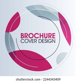 Brochure Cover Design, Abstract Background