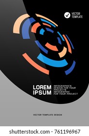 Cubierta de broche con elementos de diseño